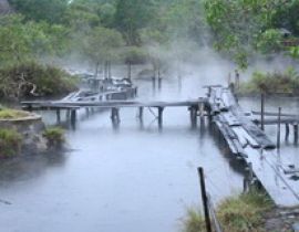 Suối nước nóng Kim Bôi